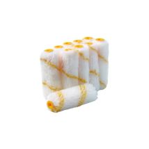 Espace Bricolage - Lot De 10 Manchons - Patte De Lapin Rayé Jaune - 110 Mm