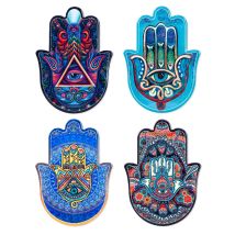 Zen Et Ethnique - Signes Grimalt Posts De Cuisine Hands Fatima 4u Multicolor Estavas 11x15x1cm 22523