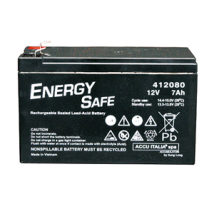 Batteria Al Pb Agm Vrla Serie Energy Safe 12v 7,0ah C20 (f1)