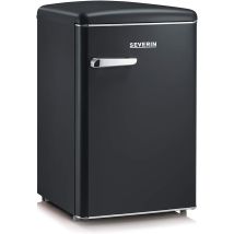 Frigorifero Retrò Mono Porta Da Tavolo Severin Nero Rks 8832