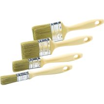 Schuller Eh'klar - Lackierpinsel-set Mit Flachpinseln Breite 20, 30, 50, 60mm, 4-teilig