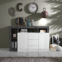 Calicosy - Buffet 2 Puertas 3 Cajones Francfort - L146 Cm