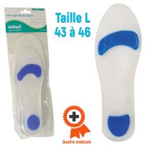 Par De Plantillas De Silicona Médica Vm949aac Grande - Protege Los Pies