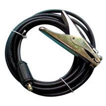 Erdungsklemme 200a 4m Konfektioniert Kupferkabel H01n2-d Ø=25mm2 M. Stecker Ks25