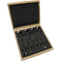 Fisch-tools - Set Punte Forstner Black Shark 10 Pezzi D.15.20.25.26.30.35.40.45.50.55mm