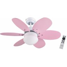 Ventilador De Aspas 75cm Bastilipo Algarve Dc 5628 Azul, Rosa, Bl