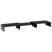 Vinsetto - Monitor Stand Screen Riser W/ Adjustable Length For Two Laptop Max