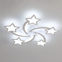 Goeco - Plafoniera Led, Lampada Da Soffitto Led 60w 5400lm, Lampada Da Soffitto Per Soggiorno Camera Da Letto Camera Dei Bambini, 6000k Luce Bianca 