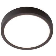 Nino - Deckenleuchte Deckenlampe Weiß Schwarz Rund 17 Cm Wohnzimmer Schlafzimmer Flur