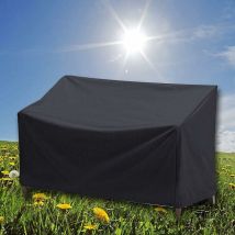 Abdeckung Für Gartenbank, 3-sitzer, Wasserdichte Abdeckung Für Gartenbank, Wasserdichte Abdeckung Für Gartenmöbel, Anti-uv 210d Oxford, Staubdichte 