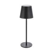 Lámpara Led De Mesa 36 Cm Recargable Touch 2w Luz Regulable 3000k-6000k Usb Color: Negro