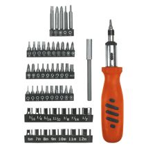 Set Avvitamento Con Inserti E Bussole Set 52 Pz - Toptools