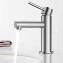 Cecipa - Brushed Waschtischarmatur – Einhebel-waschtischmischer Für Heißes Und Kaltes Wasser