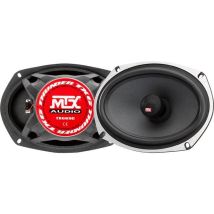 Mtx Tx669c Altavoces De Coche Coaxiales 15x23cm 6x9" 2 Vías 120w Rms 4 Chasis De Aluminio Tweeters De Neodimio De Cúpula De Seda Membrana De Fibra