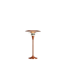 Belid - Diablo Davinci 20cm Lampe De Table Moderne Cuivre, Interrupteur Sur Cordon 1x G9