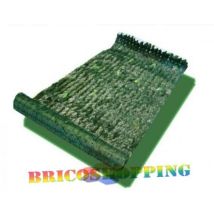 Siepe Sintetica Artificiale Finta Foglia Lauro Edera 3x1 Schermo Totale 2400 - Colore: Lauro