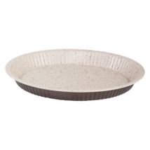 Tarteform Rustic Line – Ø 28 cm – Höhe 3 cm – Antihaftbeschichtetes Aluminium – PFOA-frei
