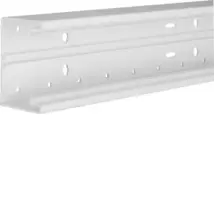 Hager Brüstungskanal Unterteil Weiß 2m Pvc
