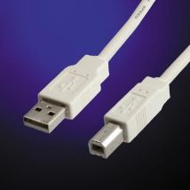 Cable Usb Value De 3 M, Usb 2.0, Usb-a A Usb-b, Gris, 11.99.8831