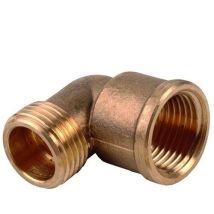 Messing Gewindefitting Winkel IG/AG 3/4" Hochwertige Verbindungsstücke für Heizungs- und Sanitärinstallationen