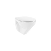 V&b Gustavsberg Wc-sitz Saval 2.0 Weiß, Scharniere Verchromt