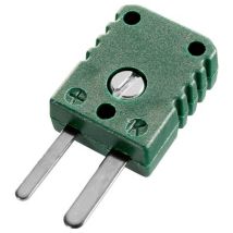 B + B Thermo-technik Spina Miniaturizzata Tipo K, Verde -50...+120 °c. Verde Contenuto: 1 Pz.