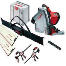 Mafell – MT55CC 240V Plunge Saw Kit – Precision Cutting – 57 mm Cutting Depth – High-Performance Motor – Compatible with Track Systems
