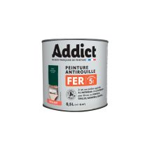 Vernice Ferro 0,5 Litri Verde Muschio - Addict