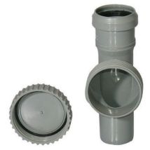 Ispezione Pp Htre Con Tappo Tondo Filettato Valsir Diam. 90