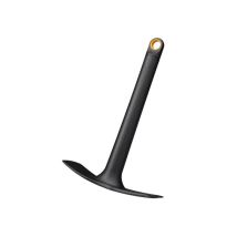 Fiskars – 1072100 Solid Planters Hoe – Ergonomic Gardening Tool – 28 cm Length – Reinforced Plastic with Fiberglass – Black/Orange