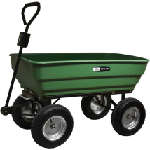 Petsafe – Carro de jardín GGW 300 – Capacidad de carga 300 kg – Volumen 125 l – Ruedas inflables