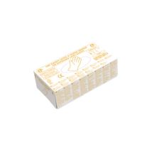 Packung Mit 10 - Einweghandschuhe Latex 5800 Gepudert Aql 15 - Packung Mit 100 Größe 8