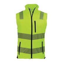 Chaleco De Advertencia Prevent Trendline Talla Xl Amarillo En Iso 20471 Clase 2 Prevent Trendline