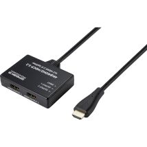 Speaka Professional - Sp-9443508 1+2 Port Hdmi-splitter Schwarz