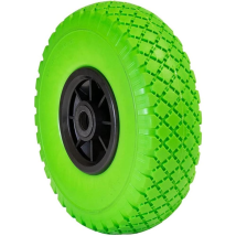 Rueda a prueba de pinchazos 260 mm – 75 mm – Carga máxima 100 kg – Caucho, TPR, poliuretano