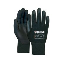 X-Touch-PU-B Schutzhandschuhe Größe 11 – nahtlos, elastisch, Polyurethanbeschichtung – atmungsaktiv, ideal für Montage und Transport – 12 Stück