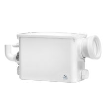 Homa – Kleinhebeanlage Saniflux V für WC – 650 W, IP 44, 8 kg, max. Temperatur 333 K, für Abwasser und Fäkalien