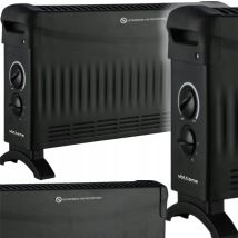 Elektrischer Heizkörper Volteno Vo2454 Schwarz 1500 W
