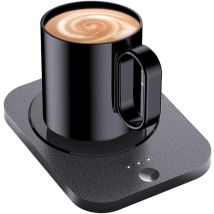 Tassenwärmer, Untersetzer, Elektrischer Kaffeetassenwärmer, Tassenwärmer, Pad Mit Elektrischer Heizplatte, Touch-schalter, 5-stufige 
