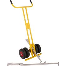 Carro de instalación de adoquín ajustable 300-1000mm – Color amarillo RAL 1021