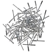 Rapid - 5000382 Standard Aluminium Rivets 4.8 X 16mm Bag Of 100 Rpd5000382