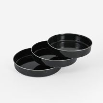 Set De 3 Plats À Four Ronds Ø 28 / 30 / 32 Cm En Émail – Lpp Grandeur