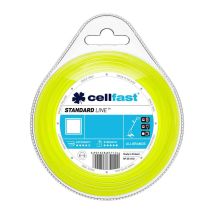 Cable Desbrozadora Nylon Cuadrado 1.3mm 15m Cellfast