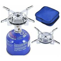 Réchaud À Gaz De Camping Portable. Cuisinière À Gaz Pour Le Camping Ou Les Festivals. Allumage Manuel Accessoires