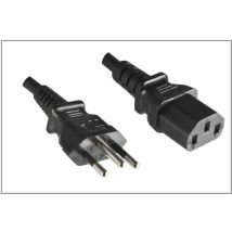 Microconnect - Pe010418brazil Cavo De Trasmissione Nero 2,1 M Accoppiatore C13