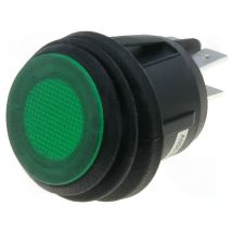 Sci - Interruptor Basculante 2ctos 10a/250vac Ip65 Luminoso Verde