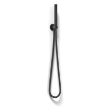 Metaform - Kit Douchette Et Supports 1 Gets Rond Noir Mat En Laiton Verni Mod. Set Tondo Black