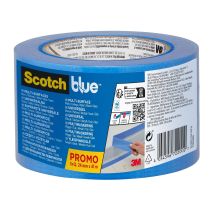 Nastro Di Mascheratura Multi-superficie, 24 Mm X 41 M, 3 Rotoli/confezione, Nastro Adesivo Multiuso Scotch Per Lavori Di Pittura E Decorazione, 70% 