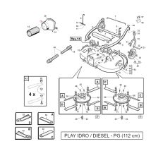 Playgreen Original Gianni Ferrari Traktor Modelle 95006000001