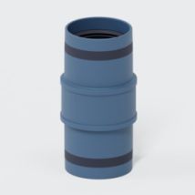 PoloPlast Doppelmuffe DN 40 – 40 mm – Sanitär- und Abwassertechnik
